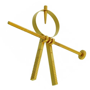 Marqueur mammaire Halpern 20 cm, style boussole rotative, en acier inoxydable de qualité supérieure, outil de marquage cutané esthétique réutilisable pour la chirurgie plastique - Product Image 3