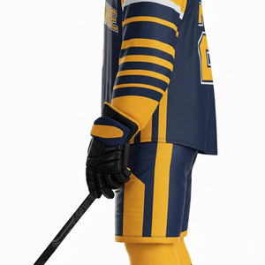 Vente Flash - Fabricant de Maillots de Hockey sur Glace |   Uniformes de hockey respirants 100 % polyester avec logo personnalisé OEM – Vêtements de sport en gros pour équipes - Product Image 6