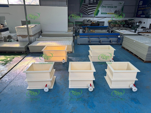 Tanque de Plástico PVDF para Químicos, Diseño Personalizado, Capacidad Personalizada, Agua, Aceite, Combustible, Vietnam - Product Image 3