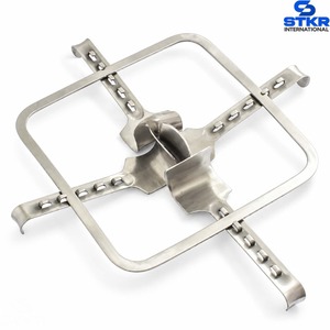 Rétracteurs abdominaux Kirschner, lot de 5 pièces, cadre 295x275mm, lames 48x66mm, 42x54mm, instruments chirurgicaux, rétracteur chirurgical - Product Image 2