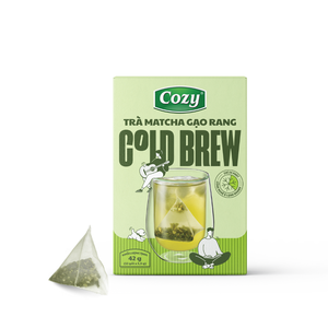 Muestras Gratis: Bolsitas de Té Frío Termosellables, Té Herbal Refrescante Genmaicha Detox, Caja de Embalaje Personalizada de Malla PLA - Product Image 1