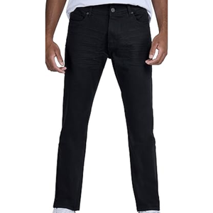 Pantalon extensible pour homme, coupe slim, jean en denim coloré flexible pour les déplacements quotidiens et les occasions décontractées - Product Image 1
