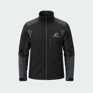 Chaqueta Softshell Personalizada con Logotipo, Impermeable, para Hombre, Transpirable, de Secado Rápido, con Cuello Alto, para Invierno - Product Image 4