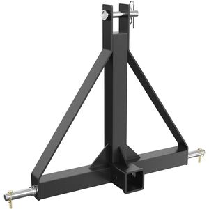 Kub Compatible 3-Point Hitch Receiver Category 1 <b>Tractor</b> Tow Drawbar Adapter Pins 2" Receiver <b>Trailer</b> Hitch for Kub <b>Tractors</b> - Product Image 1