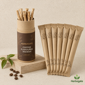 Paquete de 6 Palitos Dentales Herbales con Sabor a Café, con Fibras Vegetales Naturales para un Cuidado Bucal Eficaz y una Sonrisa Saludable - Product Image 5