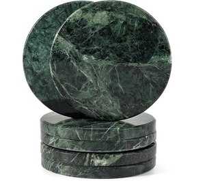 Customized Eco-Friendly Reusable <b>Marble</b> <b>Coaster</b> Custom Shape <b>Coaster</b> Set Wholesale Price - Product Image 4