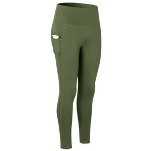Leggings de yoga personnalisés pour femmes avec poche latérale, pantalons de compression extensibles pour la gym, la course et le fitness - Product Image 5