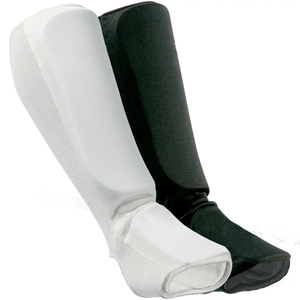 Nouveaux protège-tibias de boxe, protège-pieds et chevilles MMA, protection de pied pour le kickboxing, protection en cuir résistant pour le Muay Thai et les arts martiaux - Product Image 6