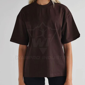 เสื้อยืดโอเวอร์ไซส์ผู้หญิง ผ้าฝ้ายพรีเมียม ระบายอากาศดี ใส่สบาย สไตล์ลำลอง เหมาะกับหน้าร้อน สัมผัสนุ่ม - Product Image 5