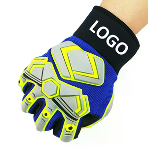 Guantes de seguridad TPR con logotipo personalizado, transpirables, de material suave, de alta protección para las manos, en diferentes tallas. - Product Image 6
