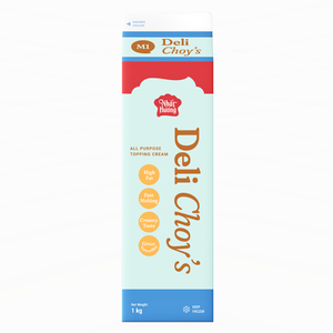 Fournisseur en gros de crème non laitière Deli Choy's pour la cuisine et la pâtisserie, 1KG, HALAL, OEM/ODM, pour usage en boulangerie, expédition mondiale - Product Image 1