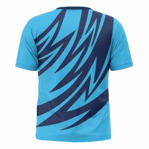 Camisetas Deportivas Personalizadas para Hombre, 100% Poliéster Tejido, Transpirables, de Secado Rápido, Manga Corta, Alta Calidad, Ecológicas, Ropa Urbana, OEM - Product Image 2