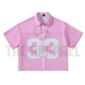 Camiseta de malla extragrande personalizada OEM para hombre, estilo urbano, hip hop, al por mayor, transpirable, de poliéster, para deportes - Product Image 4