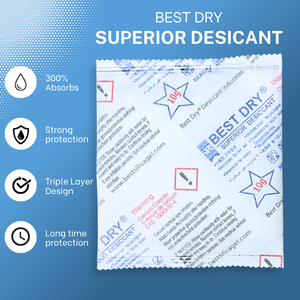 Mejor Desecante Seco Superior CaCl2 5g, 300% de Adsorción de Humedad, 100% de Pureza, Libre de DMF, Antimoho, Diseño de Triple Capa, para Electrónica - Product Image 3