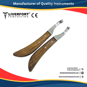 Cortador de Pezuñas de Alta Calidad para Herradores, Hoja Estrecha de Acero Inoxidable Afilada como una Navaja, para Mano Derecha o Izquierda, Mango Ergonómico, Reutilizable - Product Image 2