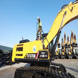 Potente excavadora Sany sy375h diseñada para trabajos de construcción pesada con un sistema hidráulico avanzado que ofrece un rendimiento fuerte. - Product Image 1