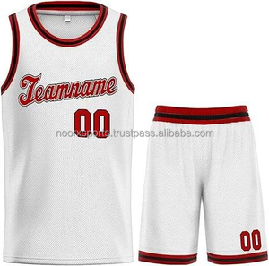 Personalizado nuevos hombres uniformes de baloncesto barato bajo MOQ hombres uniforme de baloncesto de alta calidad uniforme de baloncesto equipo escolar cesta - Product Image 5