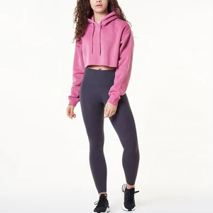 Sweat-shirt à capuche fin à manches longues pour femme, style streetwear, printemps-automne - Product Image 1