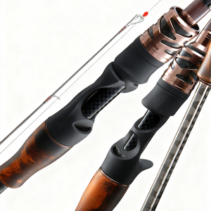 قصبة صيد من الكربون بمقبض من الفلين EVA للمياه العذبة والمالحة، بأطوال 1.8م و1.98م و2.1م و2.4م و2.7م، قصبة صيد ML للرمي والدوران لصيد سمك القاروص - Product Image 5