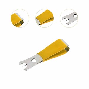Stainless Steel <b>Fishing</b> Line Nipper Clippers 3 in 1 Fly <b>Fishing</b> Tool Yellow - Product Image 4