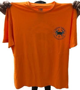 Camiseta de algodón 100% para hombre, secado rápido, transpirable, cuello redondo, estampado sólido, patrón informal, hilo corto teñido, técnicas lavadas - Product Image 4