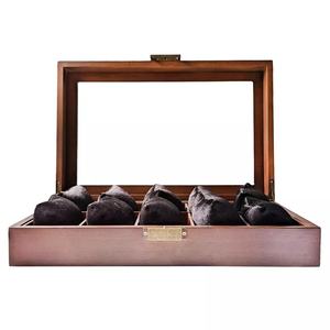 Handmade Metal Sustainable Eco-Friendly Durable Protective <b>Storage</b> <b>Box</b> Faux Leather/Polyester/<b>Linen</b> Lining Zipper Lock for - Product Image 4