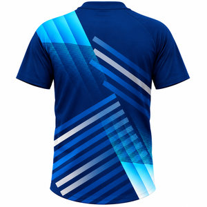 Camiseta de béisbol hecha a medida, 100% poliéster, con botones, precio razonable, ropa deportiva. - Product Image 3