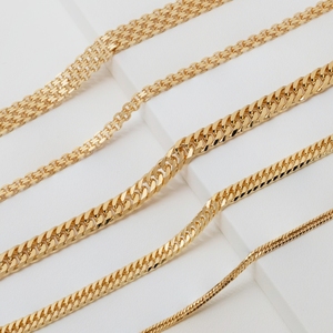 Pulsera de oro real de 18 quilates de Japón, conjunto de joyería con cadena Kihei y Bismarck, unisex, oro macizo de 18 quilates, brazaletes de moda, joyería para mujer - Product Image 3