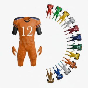 Custom Sportswear Clothing Manufacturer OEM ODM Custom Player Practice Protective Training American Football Uniforms For Men's - Product Image 1