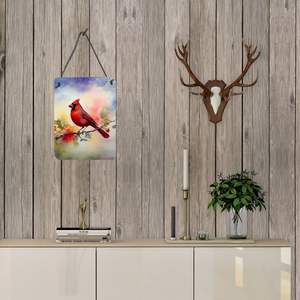 Cardinal Aluminum Metal <b>Sign</b> 12x16 Multicolor Kitchen Wall Bar Bathroom <b>Plaque</b> New Home Decor Front Door Hanging Prints - Product Image 3