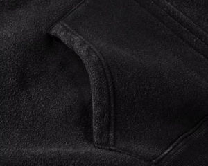 Sweats à capuche zippés surdimensionnés vintage avec logo personnalisé imprimé, en coton lourd 100 % coton, 400 GSM, pour streetwear - Product Image 2