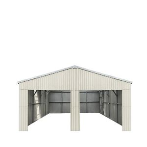 Garage Doppio in Metallo 25FT X 25FT con Porta Laterale - Modello Sostituito TMG MS2030 MS2630 per Uso Capanno Attrezzi e Carport - Product Image 2