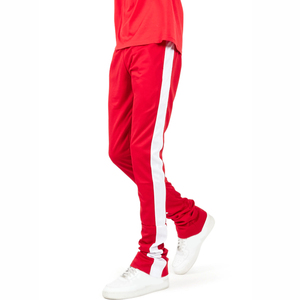 Custom Made High Quality Casual Flared Jogger Track Men's Pants 2026 New Fashion Loose Fit Flare <b>Trouser</b> For Men - Product Image 1