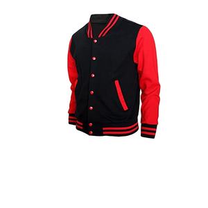 Chaqueta con capucha Letterman de algodón personalizada para hombre al por mayor estilo callejero para el invierno - Product Image 6