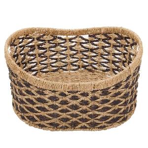 Panier rond en jonc de mer tressé Redford, panier de rangement naturel fait à la main, vente en gros, écologique, fabriqué au Vietnam - Product Image 5