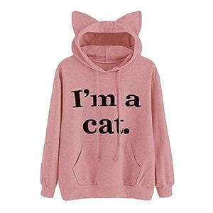 Sweat-shirts à capuche oversize imperméables en molleton 100 % coton, imprimés, élégants, collection hiver décontractée, pour femmes, orientés vers l'exportation - Product Image 1