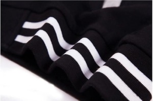 Sweat-shirts à capuche unisexe doux et respirants, 65% Coton 35% Polyester, style veste de baseball décontractée, coupe fine, vente en gros - Product Image 2