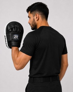 Almohadillas de Boxeo Curvas de Piel Sintética de Alta Calidad, Diseño Moderno, Directo de Fábrica, para Entrenamiento Profesional - Product Image 3