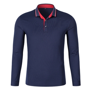 Polo à manches longues pour hommes, très demandé, avec logo personnalisé, fournisseur en gros de vêtements - Product Image 6
