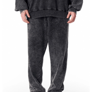 Chándal de Alta Calidad con Lavado Ácido, Estilo Vintage Oversize, Chándal Holgado de Estilo Urbano, 100% Algodón de Alto Gramaje con Lavado Ácido - Product Image 6
