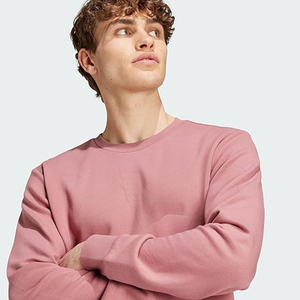เสื้อสเวตเชิ้ตคอกลมสีชมพูแบบยูนิเซ็กซ์ ทรงปกติ สีพื้น ผ้าถัก แขนยาว สวมใส่สบายๆ สำหรับฤดูใบไม้ร่วง - Product Image 2