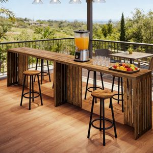 Tavolo Alto Pieghevole in Plastica per Cocktail, Ideale per Casa, Bistrot, Ristorante, Pub o Seminterrato per Uso in Appartamento - Product Image 6