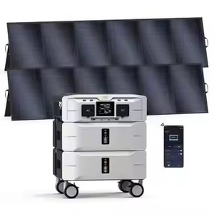 NUEVO: Estación de Energía Portátil y Generador Solar SP5000 con 2 Paneles Solares de 500W, 5000W 5120Wh, Respaldo para el Hogar y Uso en Exteriores - Product Image 1
