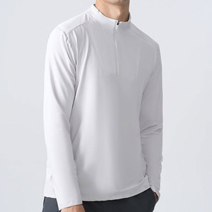 Casual Wear Quarter Zipper Sweatshirts Light <b>Weight</b> Top Selling Zipper Sweat Shirts Comfortable Quarter Zipper Shirts OEM - Product Image 3