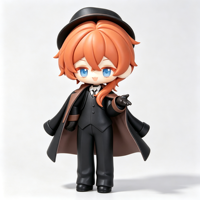 Figurine d'action personnalisée de personnage masculin anime en PVC pour collectionneur, figurine de collection pour présentation, usine OEM ODM