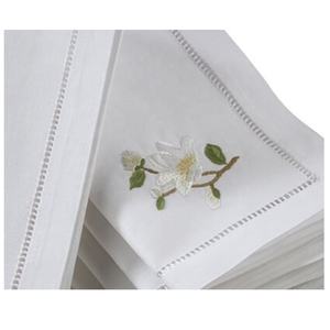 Serviettes de Table brodées 100% coton, ouverte, qualité supérieure, pour vaisselle, produit de Table - Product Image 3