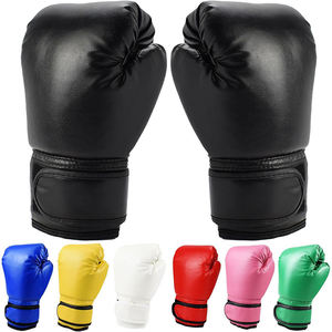 Guantes de Boxeo para Niños y Adultos de 6/8/10/12 oz, Guantes de Cuero Profesionales para Combate 2025 de Pakistán para Hombres y Mujeres, Guantes de Kick Boxing - Product Image 3