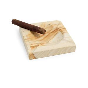 Cenicero de Granito de Lujo, Cenicero Cuadrado de Piedra Resistente con Soporte para Cigarros, Ceniceros de Mármol Natural para Salón o Patio - Product Image 4