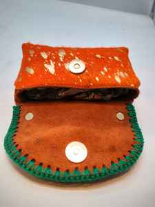 Porte-monnaie léger anti-vol fait main, élégant et compact en cuir pour femmes, idéal pour les voyages et l'usage quotidien - Product Image 4