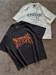 Camiseta Negra Vintage Lavada de Alta Calidad al por Mayor para Hombre, Ajuste Holgado, con Gráfico Frontal y Bolsillo en el Pecho, Estilo Urbano - Product Image 4